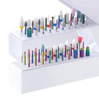 30Pcs Bits De Uñas Para Broca De Uñas Cerámica Diamante Cutícula Efile Carburo Eliminador Para Manicura Y Pedicura De Acrílico Gel En Salón O Hogar - details 1