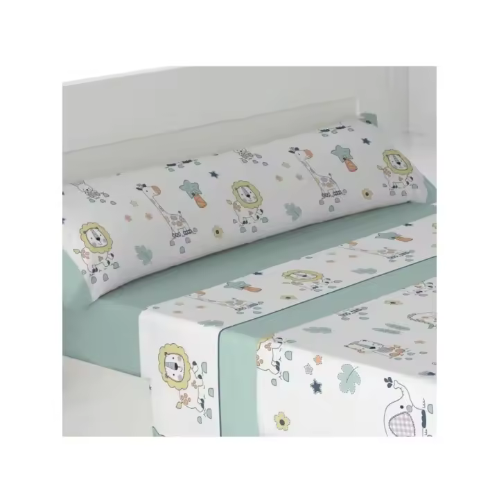 STARLEY-Juego de sábanas infantiles de verano – 3 piezas  48% algodón, 52% poliéster  – Suaves y frescas – Varios diseños disponibles - 1