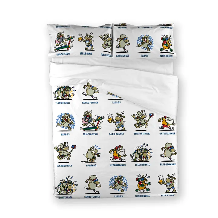 KUKUXUMUSU - Funda Nórdica Juvenil Kukuxumusu Kukuxurunners Sin Relleno - 1