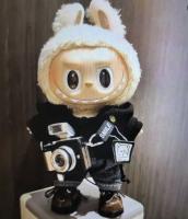 Muñeco De Peluche Mini Labubu De 17cm Con Sudadera Y Overoles Para Fans De Kpop Exo Accesorios De Ropa Para Muñecas Unisex - details 2