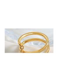 Colgante de corazón de acero inoxidable  chapado en oro de 18K para mujer, deslustre impermeable, collar de borla larga Collar con colgante de corazón de acero inoxidable , cadena para el cuello con cordones, joyería resistente al agua, Collar de regalo - details 12