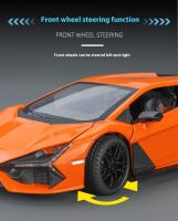 Modelo De Coche De Escala 1:24 Lamborghini Aventador En Aleación Con Efectos De Sonido Auténticos Regalo Perfecto Para Niños Y Enthusiasts De Los Coches - details 11