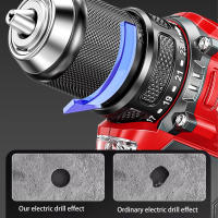 Taladro Inalámbrico De Alta Torque Con Motor De Limpieza Cepillo Multi-Función Herramienta Eléctrica Para Tornillería Y Perforación - details 1