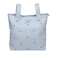BOLSO PANERA BABYLINE DE LA COLECCIÓN DREAMS. 100% POLIPIEL CON ESTRELLITAS BORDADAS. - details 3