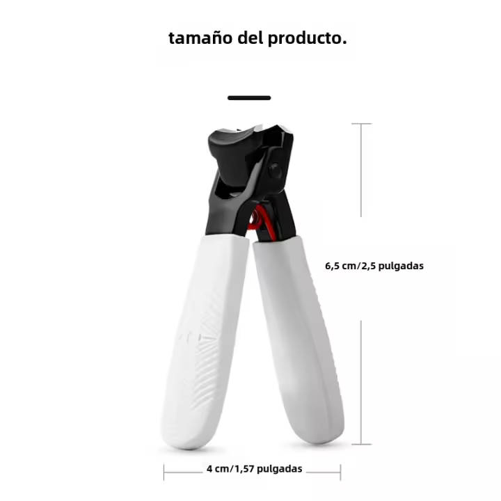 Nuevos Mini Cortauñas Para Uñas Gruesas Herramientas De Manicura Domésticas Tijeras Diagonales Y Acrílicas De Acero Inoxidable - 1
