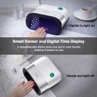 Lámpara Led UV Uñas Profesional, Secador LED/UV Gel Esmalte de Uñas Curado Luz Máquina, With Sensor Automático y Pantalla LCD en el Hgar y el Salón - details 0