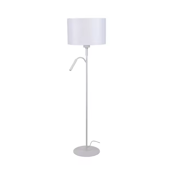 Nowodvorski Lámpara de pie HOTEL PLUS blanca 47 cm Nowodvorski Lighting – modernidad y funcionalidad en uno - 1