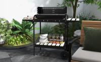 barbacoas carbon barbacoa bbq obra sin humo portatil barril