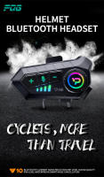 Auriculares Bluetooth Para Casco De Motocicleta Impermeables Con Reducción De Ruido Y Control De Voz Autonomía De Larga Duración Manos Libres - details 0
