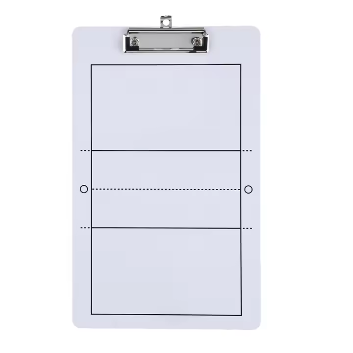 Tablero Blanco Erasable Portátil Para Entrenamiento De Fútbol Y Baloncesto Tablero Negro Táctico Demonstrativo Para Entrenadores - 1