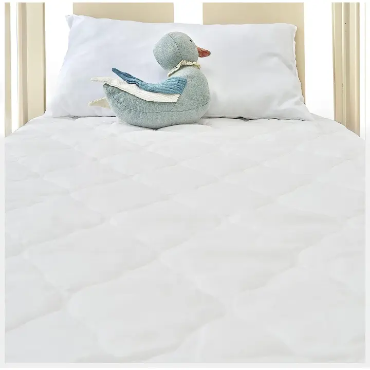 DECASATEXTIL® - Protector de Colchón Cuna 60x120cm- Acolchado, Impermeable, Transpirable, Hipoalergénico y Antiácaros - para un Sueño Seguro y Limpio - 1