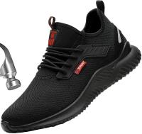 Zapatillas con punta de acero para hombres y mujeres Zapatos con punta de acero indestructibles Zapatos de seguridad livianos Zapatos de trabajo a prueba de perforaciones Zapatos con punta de material compuesto - details 4