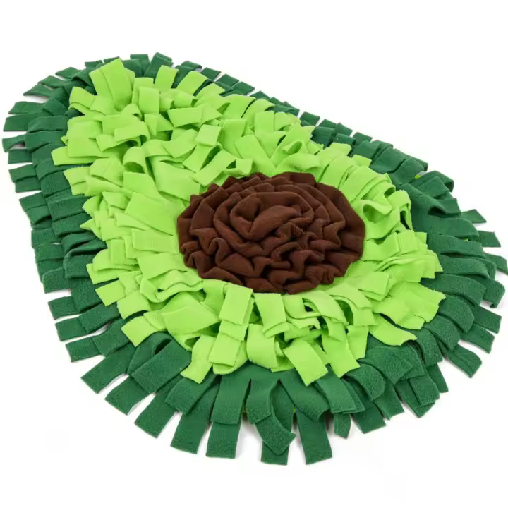 Juguetes Interactivos Para Perros Alfombra De Aromaterapia Para Mascotas Juego Boreante De Alimentación Con Snuffle Mat - 1
