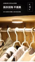 Lámpara LED De Sensor De Movimiento Recargable Por USB Luz Nocturna Para Armario Cocina Escalera Closet Sin Cable Moderna - details 14