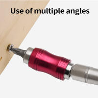 Anillo Magnético Hexagonal Para Destornilladores Con Soporte De Guía Y Cabezal De Cambio Rápido Herramientas De Perforación Self-Locking Rod De Extensión Para Trabajos De Bricolaje Y Reparación - details 6