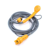 Kit De Ducha Portátil Para Exteriores 12V Con Bomba De Agua Y Cable De 6 Metros Con Enchufe De Luz De Cigarrillo Máx 2.5L De Agua Por Vaso - details 10