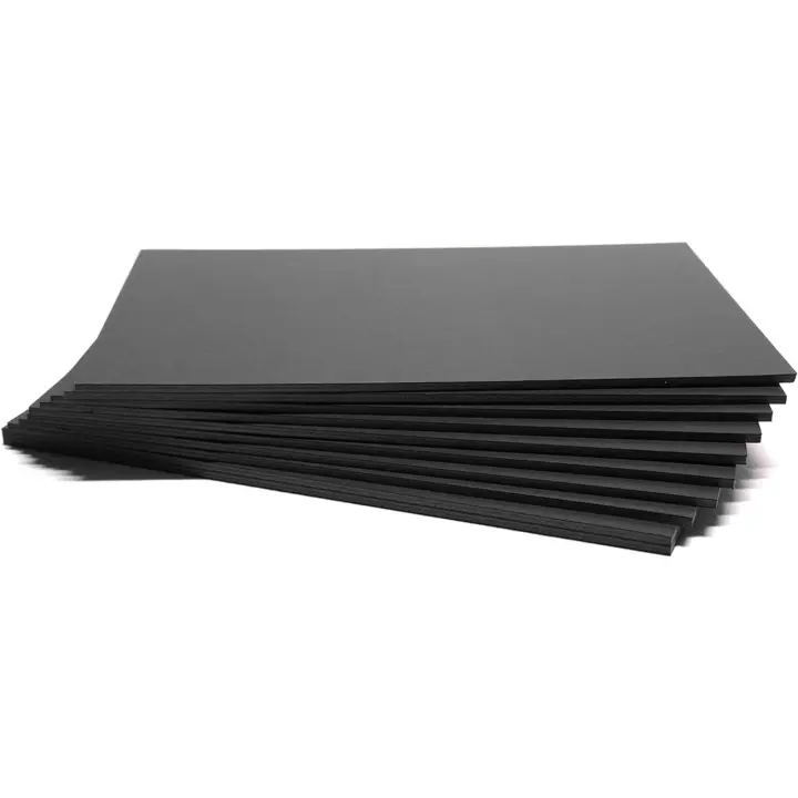CHELY INTERMARKET | Cartón Pluma Negro 5mm para Manualidades. - 1
