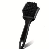 Cepillo De Limpieza Para Rines De Neumáticos De Coche Herramienta De Limpieza De Ruedas Detallada Accesorios De Limpieza De Auto Color Negro - details 2