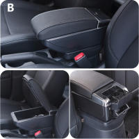 Caja De Reposabrazos Para Toyota Aygo X Accesorios De Interior PU Cuero / Plástico ABS Caja De Almacenamiento Retrofits - details 8