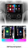 Junsun Radio Coche para Mercedes Benz M-Class W164 GL-Class X164 ML GL AI Voice 2 din Pantalla Coche Android Auto Multimedia Navegación GPS Auto radio - details 7