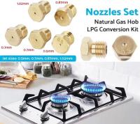 5 Burner Gas Hob Lpg Conversion Kit Jets Nozzles Propane Injectors 50 65 70 87 95 Cooker Hobs Gas Cooking Stove Gas Jets s202412242231 - details 2