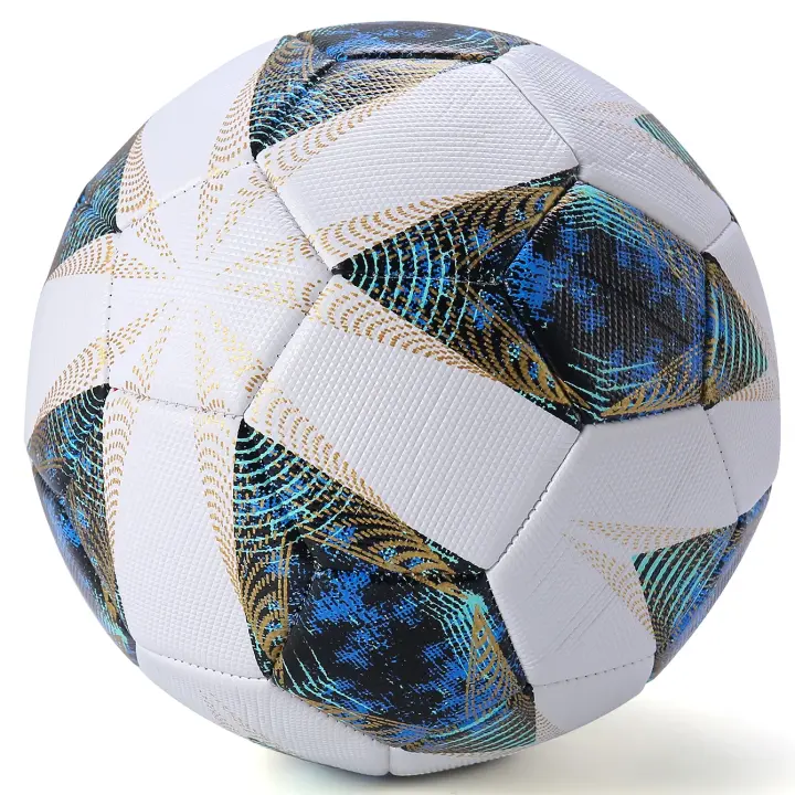 Bola De Fútbol Estándar Tamaño 5 Costurada Máquina Bola De Entrenamiento Y Partidos De Liga Deporte Al Aire Libre Futbol Voetbal - 1