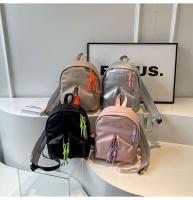 Nueva mochila de moda con contraste de Colores, estilo Korean, informal, primera, de gran capacidad, para estudiantes universitarios, para Mujer - details 4