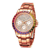 Relojes de mujer Relojes de cuarzo de lujo Reloj de pulsera creativo de moda impermeable - details 11