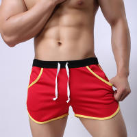 Traje De Baño Para Hombre Estilo Boxer Corto De Natación Y Surf Monocolor Talla Verdadera Material Poliéster Y Nylon - details 10