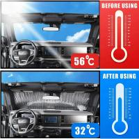 Cubierta De Parabrisas Antisolar Para Ford Bronco 2021 2022 2023 Visera Solar De Coche Aislante Accesorio Para Automóvil - details 4