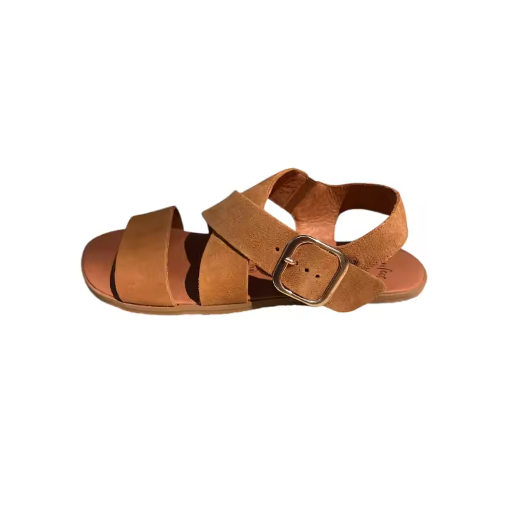 Sandalias barefoot Serraje Camel de Vivant - 1