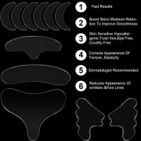 Almohadillas De Cuidado De La Piel Reutilizables Antiarrugas Para Ojos Y Frente De Silicona Médica Grado 100% Levantamiento Facial Invisible - details 6