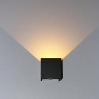 Lámpara De Pared LED Sensor De Movimiento IP65 6W/12W Para Exterior Iluminación De Jardín Atrio Decorativo Interior Luz De Borde Cama - details 8