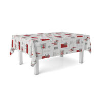 VALENTIA HOME Mantel Hule Mar | Estampado Antimanchas | Repelente de Agua | Protección Mesa | Comedor o Cocina | Varios Tamaños - details 4