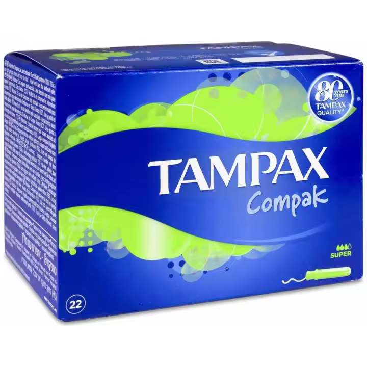 Tampax Compak Tampón Super 20Uds - 1