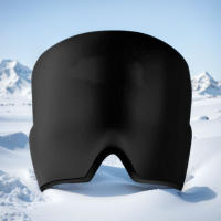 Gorro De Alivio De Migraines Reutilizable Sombrero De Alivio De Cabeza Con Gel Frío Para Cabeza Y Hombros Tamaño 220x170mm - details 0