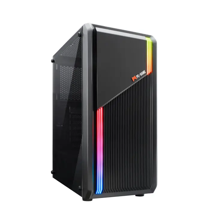 PC-GAME PC Gaming Sobremesa AMD Ryzen 5 5600-G, 16GB RAM DDR4, Gráficos Radeon Vega 7, 1TB SSD M.2, WiFi + Bluetooth 5.2. Windows 11 Pro Incluido - 1