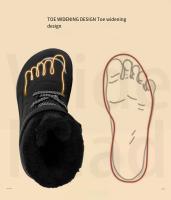Botas De Ugg Estilo Invernal Para Niños Y Niñas Con Palmas Abiertas Y Forro Quilted Velcro Calientes Suela Antideslizante Para Frío - details 2
