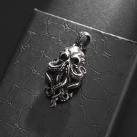 Collar Colgante De Octopus Oscuro Gótico Retro Para Hombres Y Mujeres Joyería De Moda Punk Personalidad Regalo Metal Aleación De Zinc - details 0