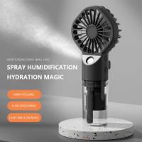 Mini Aire Acondicionado Portátil USB Recargable Humidificador De Niebla Enfriador Ventilador De Spraying Para El Hogar/Oficina/Dormitorio - details 2