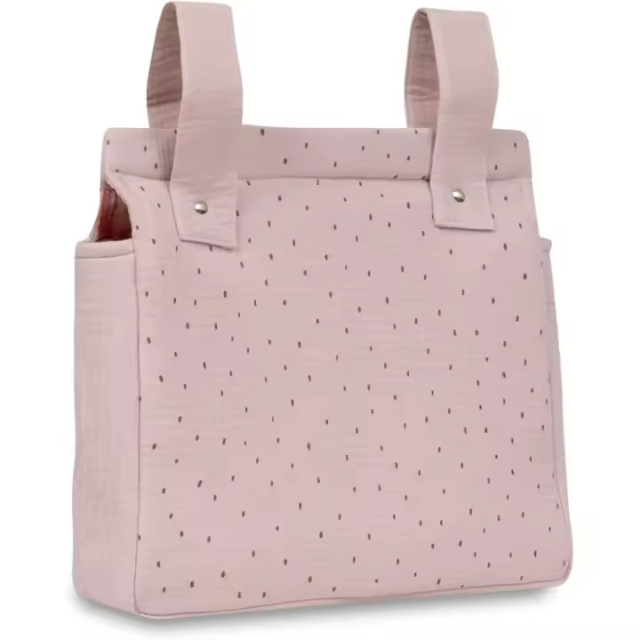Bolso Carro Bebe Talega Maternal lactancia  Modelo Panal Color Rosa danielstore - 1