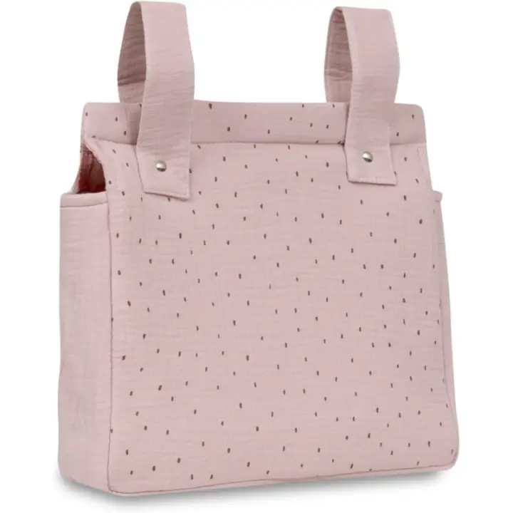 Bolso Carro Bebe Talega Maternal lactancia  Modelo Panal Color Rosa danielstore - 1