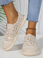 Sandalias De Mujer Verano 2024 Lujo Diseñador Zapatos De Cuero Transpirables Plataforma Casual Sandalias Para Damas - details 8