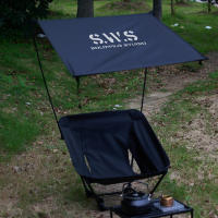 Silla De Tapa Solar Protección UV Para Exteriores Silla De Luna Plegable Impermeable Para Camping Pesca Con Canopy De Protección Solar UPF 50 - details 4