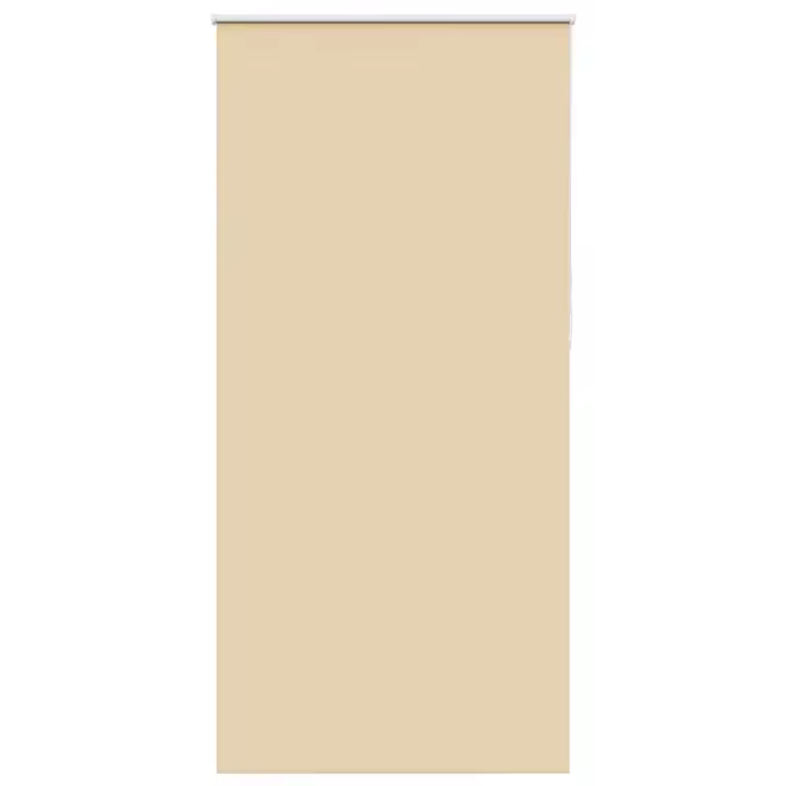 vidaXL Estor Enrollable Opaco Beige 90x230 cm Tela Ancho 85,7 cm - 1
