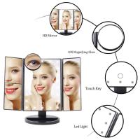 Espejo de Maquillaje LED Tríptico Wondruz con Aumento - details 1