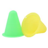 10 Pcs Conos De Marcado De Fútbol Cup Marker Slalom Roller Skate Pila Equipo De Entrenamiento De Fútbol - details 10