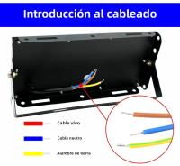 Lámpara De Calle LED 50W IP65 Impermeable Para Iluminación De Paisaje Y Exterior Reflector Moderno AC 220V 230V 240V - details 6