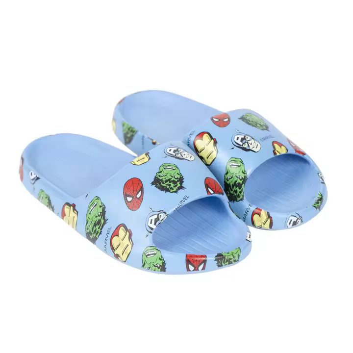 Avengers Chanclas Pala Faces Azules Niño - 1