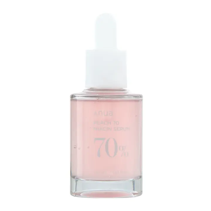 ANUA Peach 70% Niacinamide Serum - Brightening Serum with 70% Peach Extract - Serum Iluminador Coreano 30ml - 1